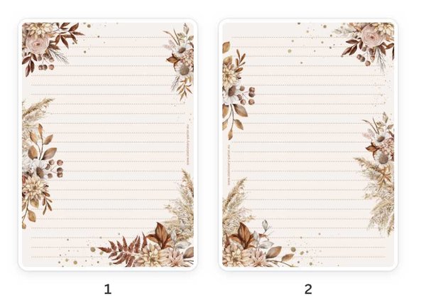 Letter Pad Pumpkin A5 Stationery Parlor