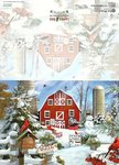 Christmas Card Barn,Silo,Cardinals,Mailbox Leanin Tree Leanin Tree