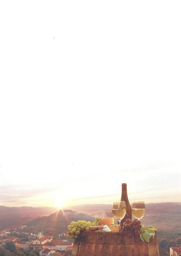 Briefpapier Wein & Sonnenuntergang AS Druckshop A4