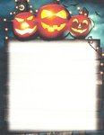 Letter Paper Halloween Header Paper Direct USA