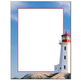 Briefpapier Coastal Lighthouse The Image Shop