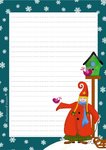Letter Pad Gnome A5 Hühnerstall Kreativ