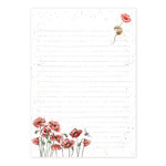 Letter Pad A5 Mouse and Poppy Wrendale Designs