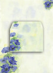 Letter Set Blue Anemone Floris A4
