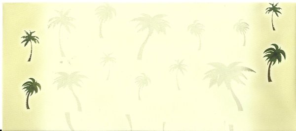 Envelope Bahama Palms Idea Art