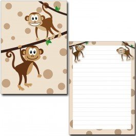 Letter Pad Monkey IdeenStadl A5