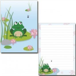 Letter Pad A5 Frog IdeenStadl