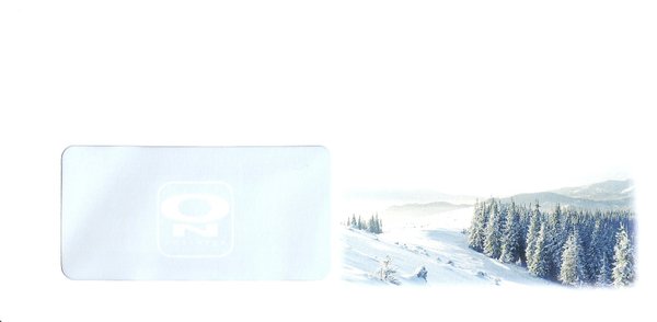 Umschlag Winterlandschaft Weihnachtskarten-Shop