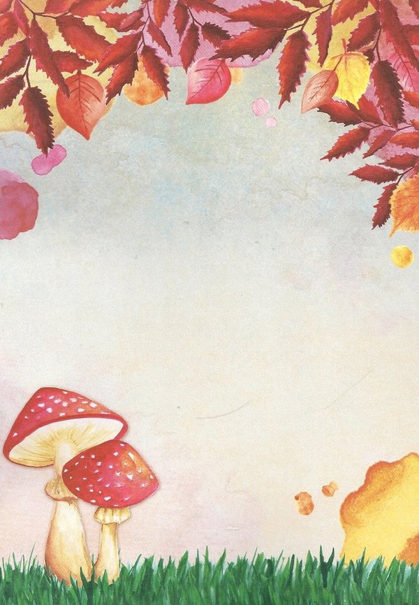 Letter Pad Autumn Joyful Box A5
