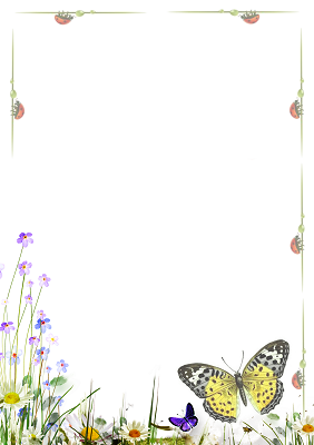 Letter Paper Butterflies and Ladybugs ehre_bern ebay