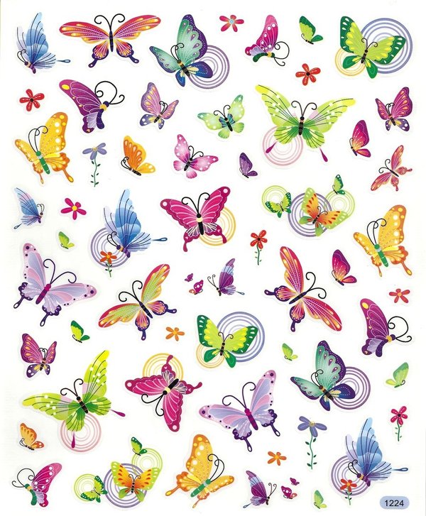 Sticker Butterflies Postler GmbH