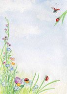 Letter Pad A4  Ladybug WUP