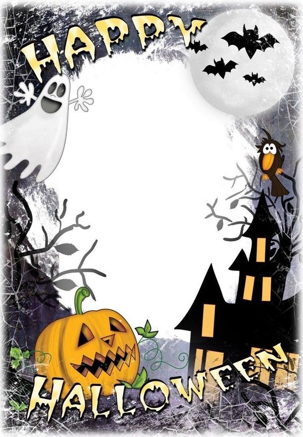 Letter Paper Halloween Castle Wolfgang Pudlich