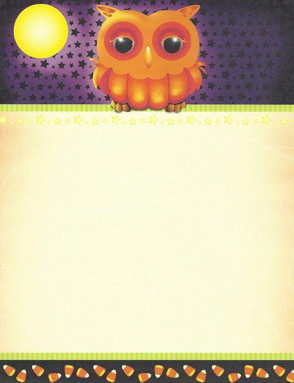 Letter Paper Haunted Hoot Paper Direct USA