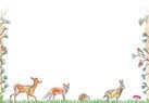 Envelope Forest Animals C6 WUP