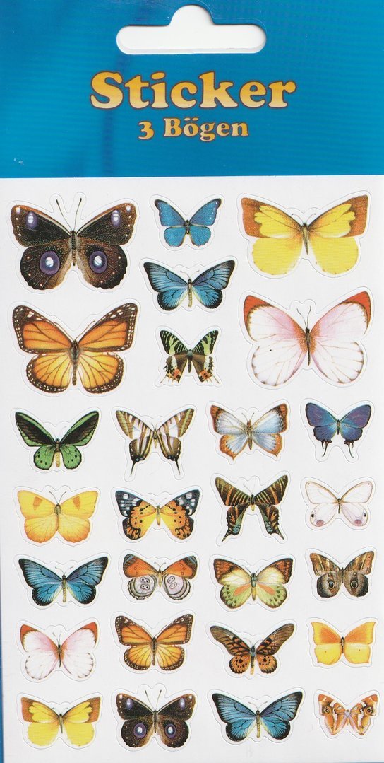 Sticker Butterflies Taunus Verlag