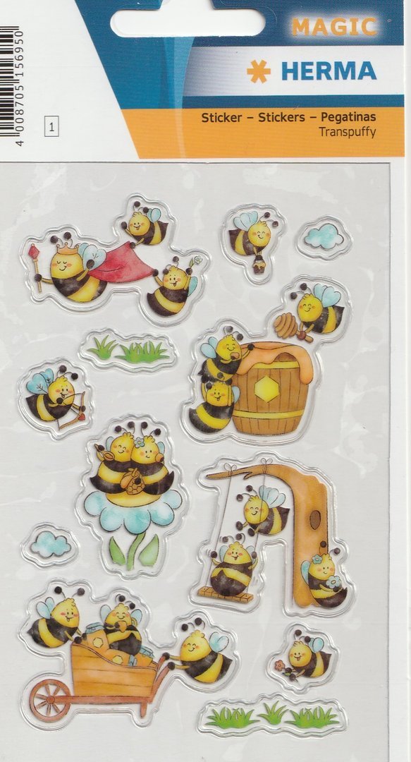Sticker Bees Herma