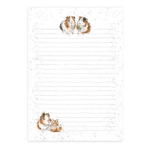Letter Pad Piggy in the Middle A5 Wrendale Designs