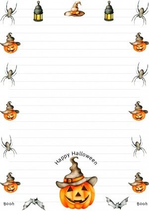 Letter Pad Happy Halloween Doreens Briefpapierwelt A5