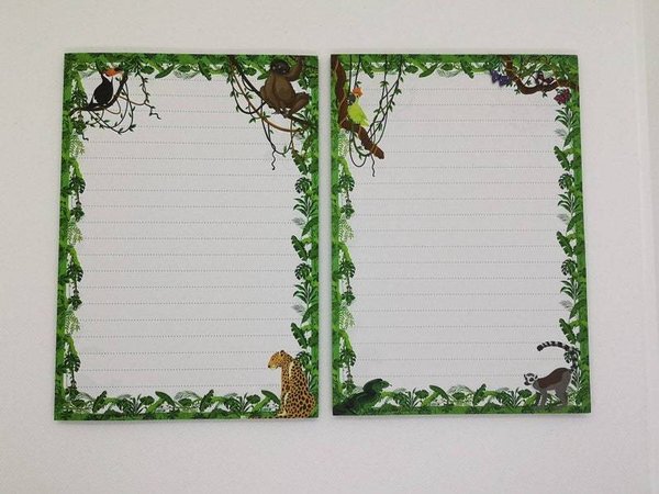 Letter Pad Jungle Stationery Parlor A5