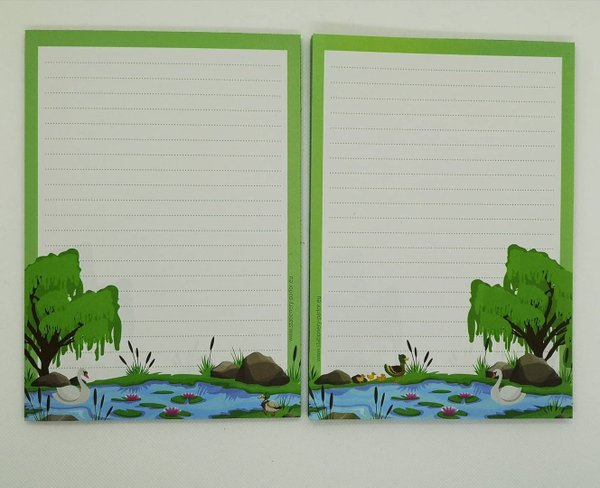 Letter Pad Swan Stationery Parlor A5