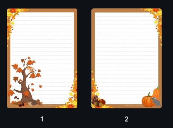 Letter Pad Autumn Stationery Parlor A5