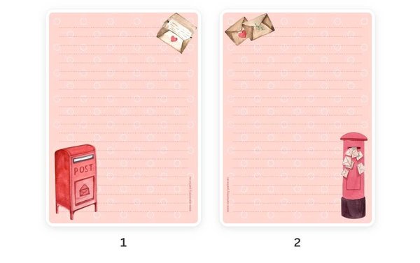 Letter Pad Letter Box A5 Stationery Parlor