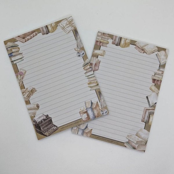 Letter Pad Books Stationery Parlor A5